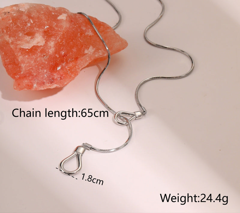 LuxeTassel Glow Sweater Necklace - Elysian Bijoux