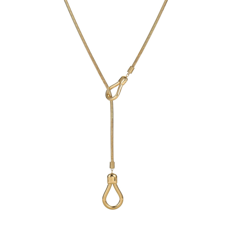 LuxeTassel Glow Sweater Necklace - Elysian Bijoux