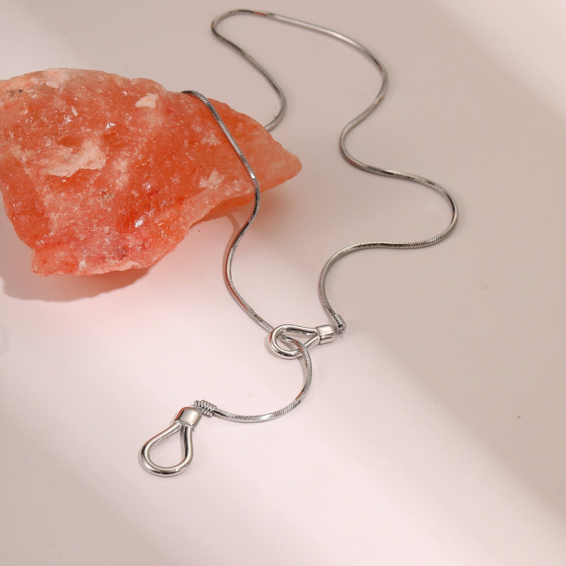 LuxeTassel Glow Sweater Necklace - Elysian Bijoux
