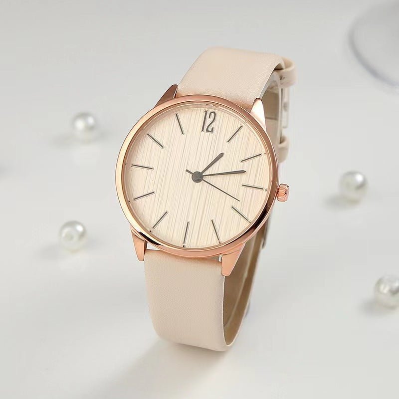 LuxeTime Chic Classic Quartz Watch - Elysian Bijoux