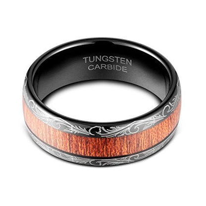 Men & Women Wood Ring - Elysian Bijoux