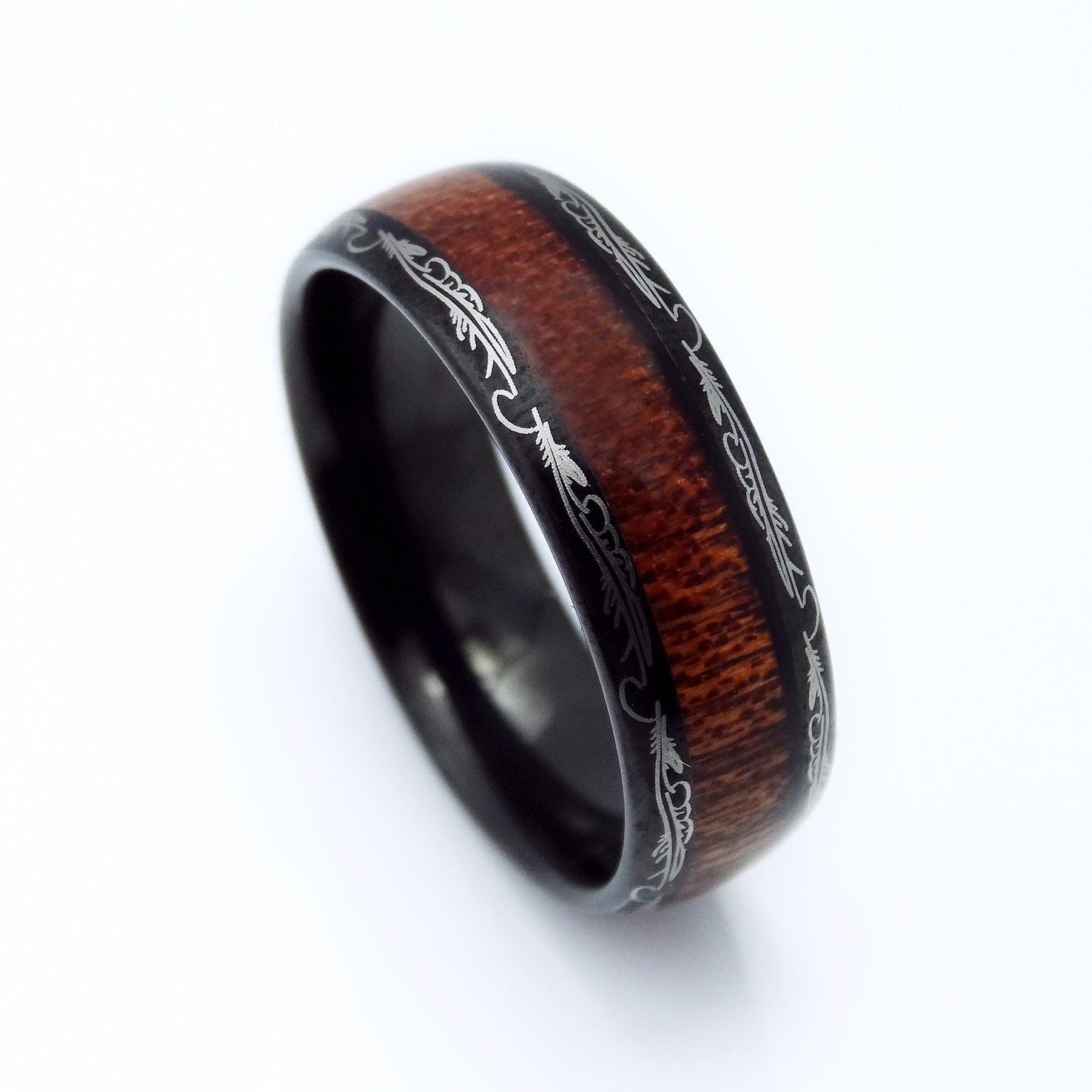 Men & Women Wood Ring - Elysian Bijoux