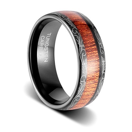 Men & Women Wood Ring - Elysian Bijoux