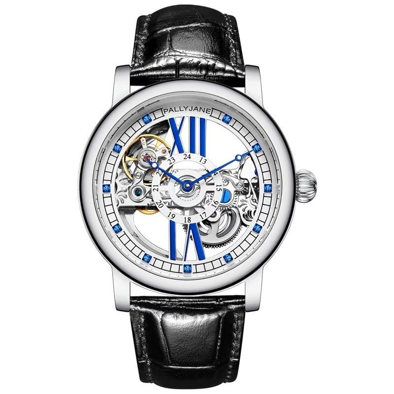 Men’s Automatic Mechanical Watch – Sapphire Crystal Glass, 30M Waterproof - Elysian Bijoux