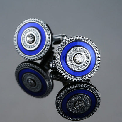Men's French Retro Pattern Cufflinks - Elysian Bijoux