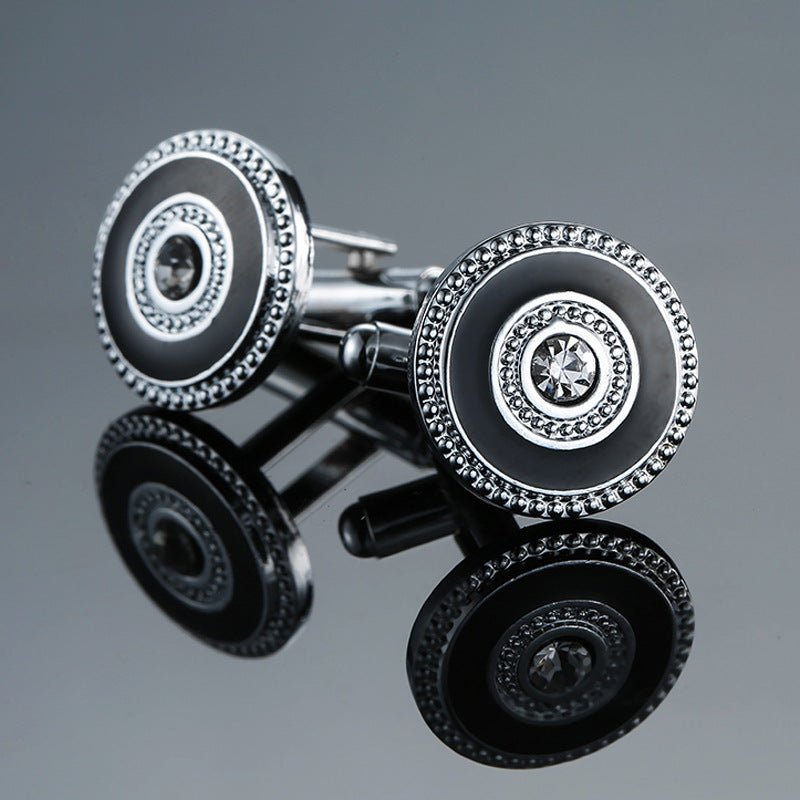 Men's French Retro Pattern Cufflinks - Elysian Bijoux