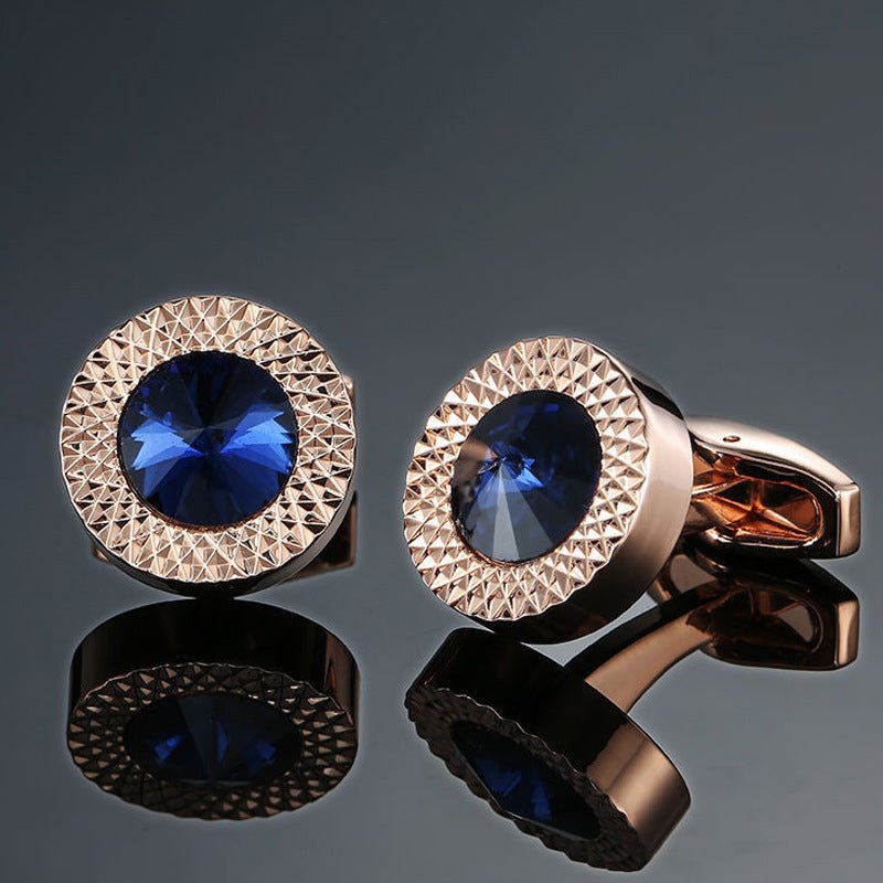 Men's French Retro Pattern Cufflinks - Elysian Bijoux