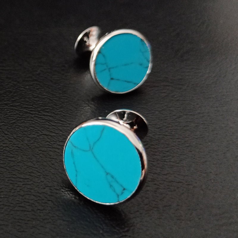 Men's French Retro Pattern Cufflinks - Elysian Bijoux