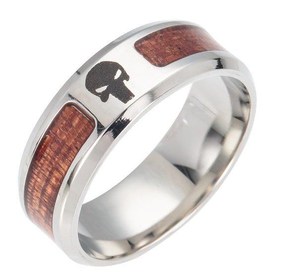 Men’s Stainless Steel Rings – Tree of Life | Cross | Masonic - Elysian Bijoux