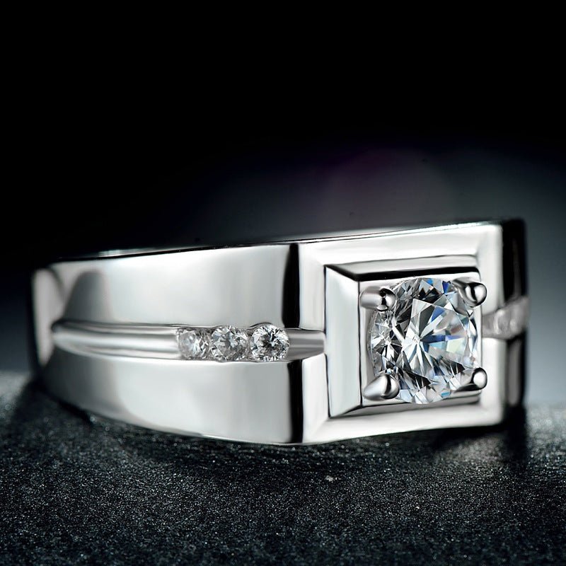 Men’s Sterling Silver Ring - Elysian Bijoux