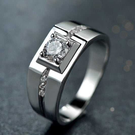 Men’s Sterling Silver Ring - Elysian Bijoux