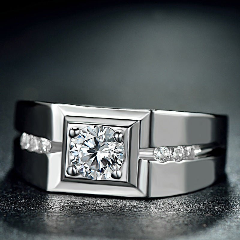 Men’s Sterling Silver Ring - Elysian Bijoux