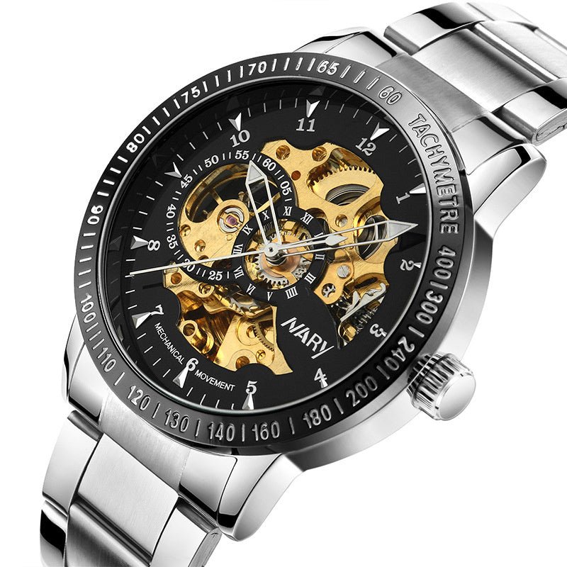 NARY 18026 Mechanical Watch – Fashionable Men’s Timepiece - Elysian Bijoux