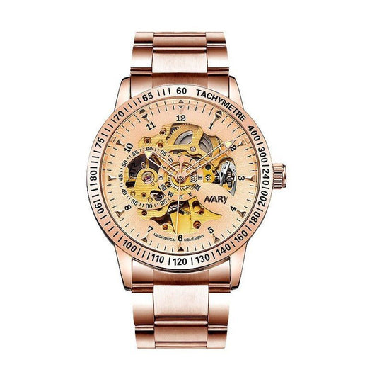 NARY 18026 Mechanical Watch – Fashionable Men’s Timepiece - Elysian Bijoux