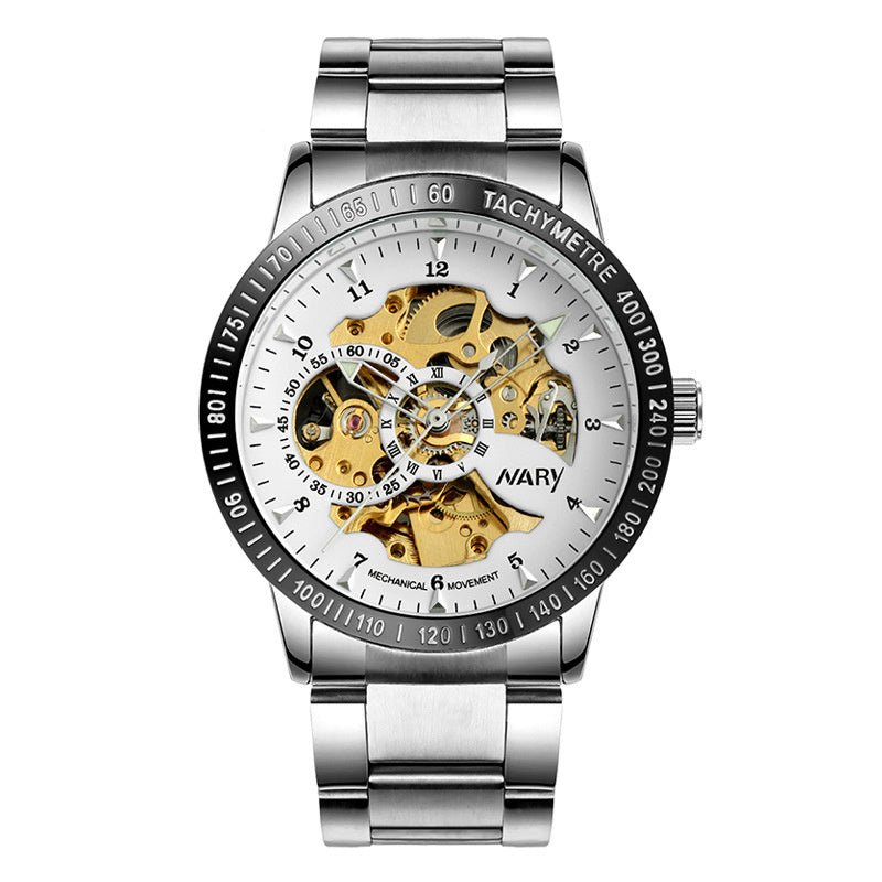 NARY 18026 Mechanical Watch – Fashionable Men’s Timepiece - Elysian Bijoux
