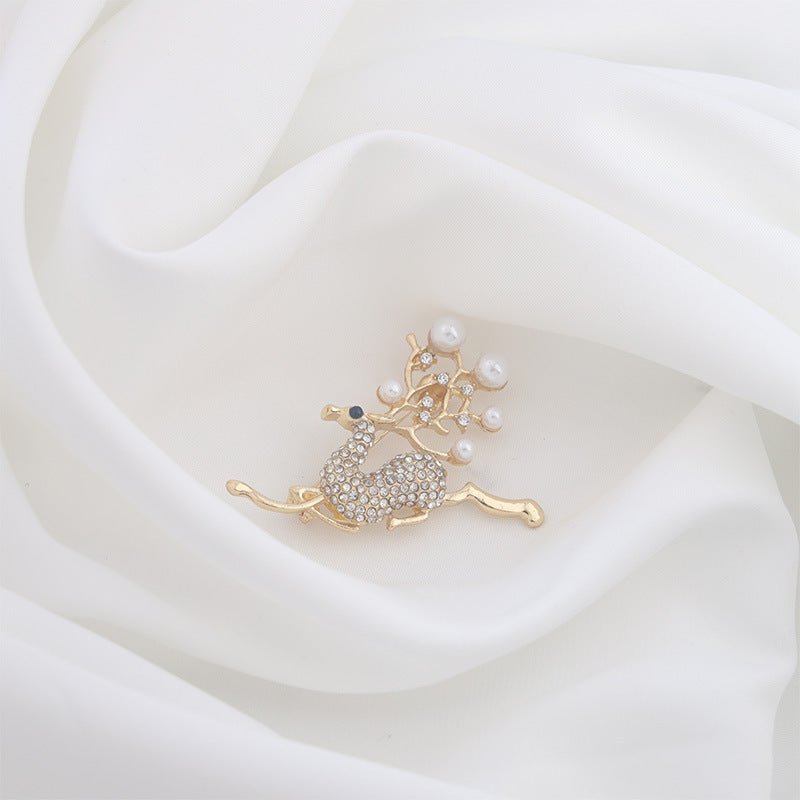 New Alloy Brooch – High - End Niche Corsage Pin for Suits & Coats - Elysian Bijoux