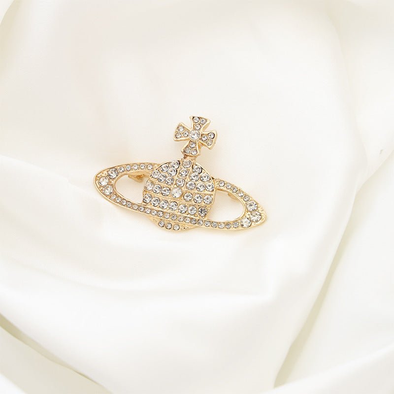 New Alloy Brooch – High - End Niche Corsage Pin for Suits & Coats - Elysian Bijoux