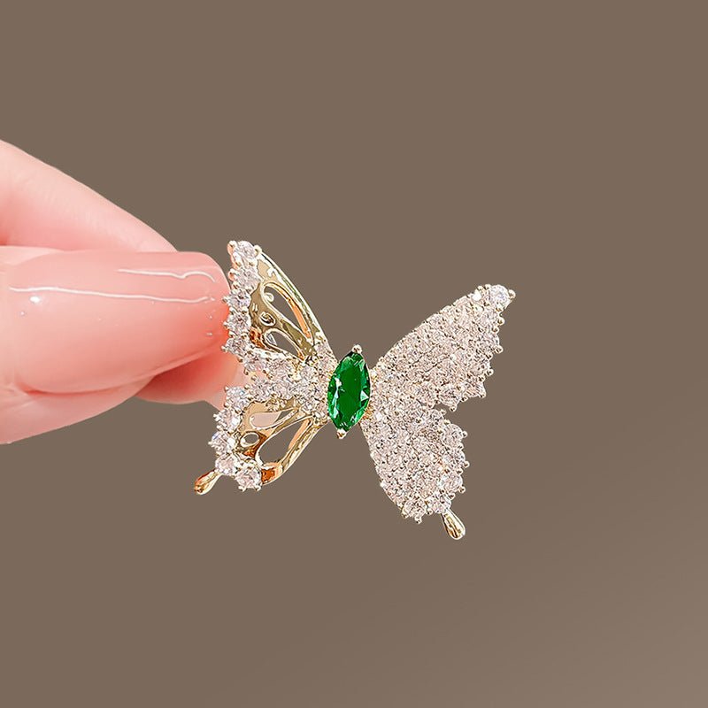 New Alloy Brooch – High - End Niche Corsage Pin for Suits & Coats - Elysian Bijoux