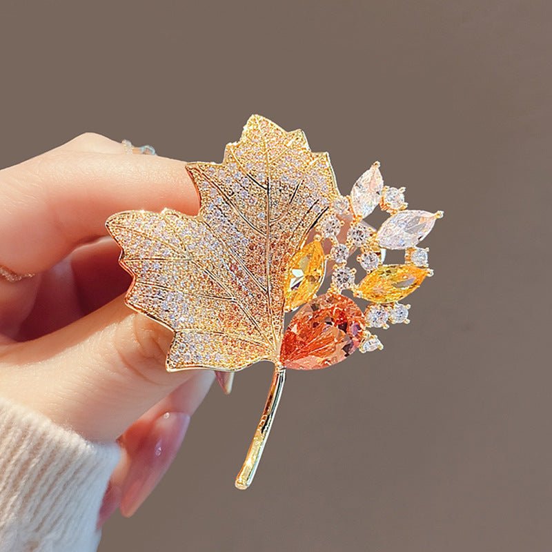 New Alloy Brooch – High - End Niche Corsage Pin for Suits & Coats - Elysian Bijoux