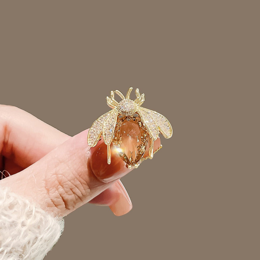 New Alloy Brooch – High - End Niche Corsage Pin for Suits & Coats - Elysian Bijoux