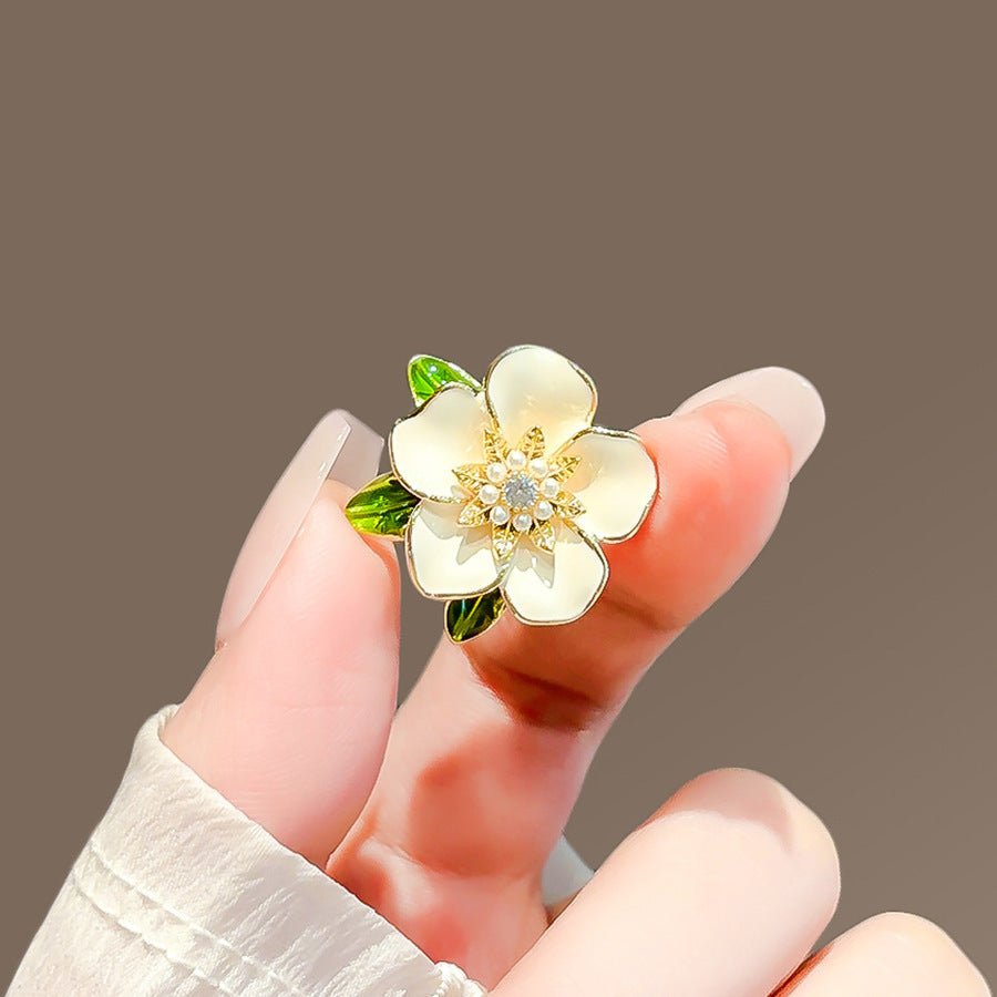 New Alloy Brooch – High - End Niche Corsage Pin for Suits & Coats - Elysian Bijoux