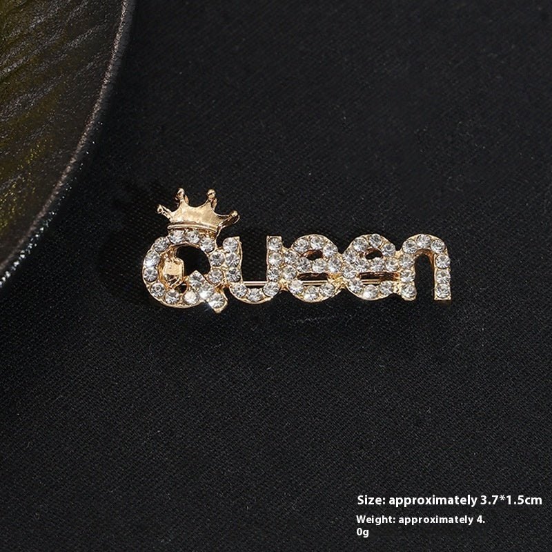 New Alloy Brooch – High - End Niche Corsage Pin for Suits & Coats - Elysian Bijoux