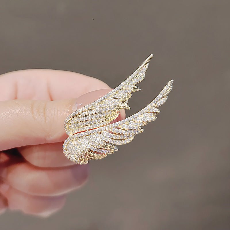 New Alloy Brooch – High - End Niche Corsage Pin for Suits & Coats - Elysian Bijoux