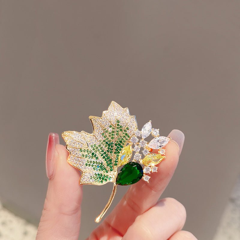 New Alloy Brooch – High - End Niche Corsage Pin for Suits & Coats - Elysian Bijoux