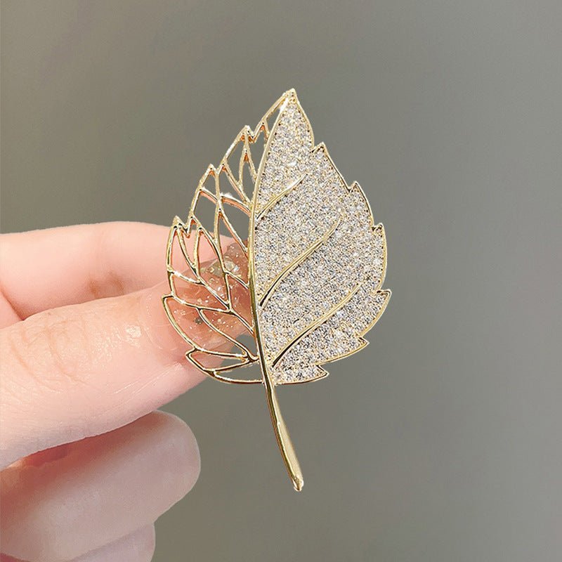 New Alloy Brooch – High - End Niche Corsage Pin for Suits & Coats - Elysian Bijoux