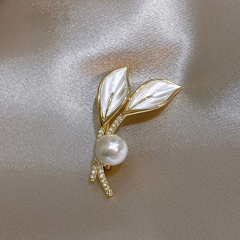 New Alloy Brooch – High - End Niche Corsage Pin for Suits & Coats - Elysian Bijoux