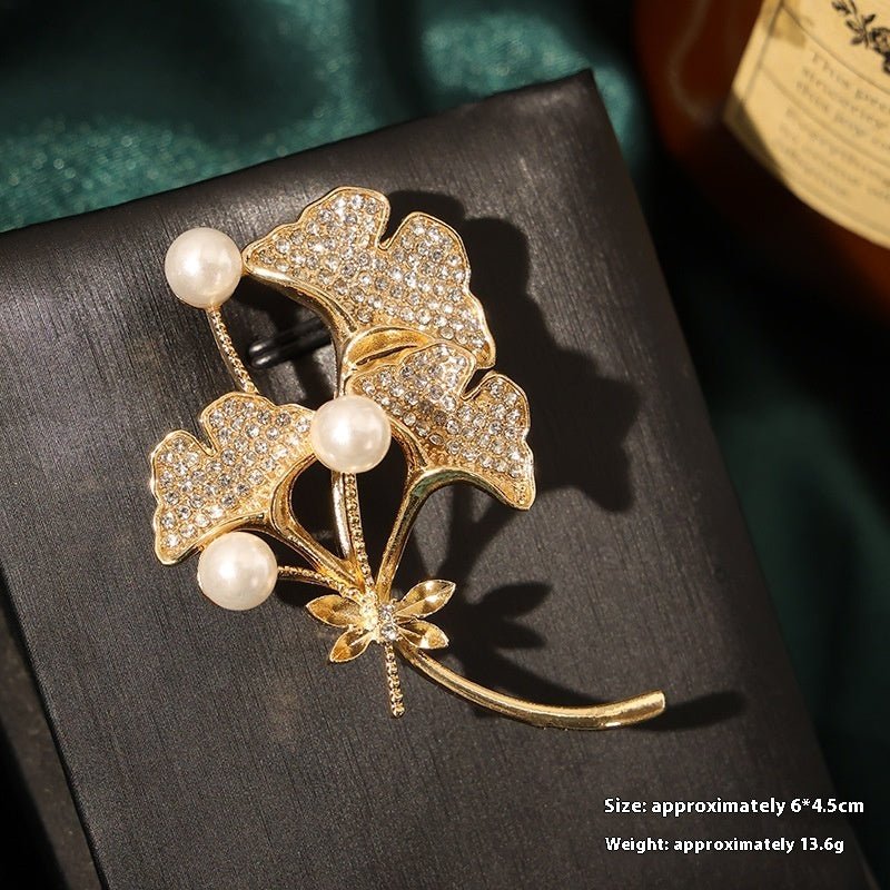 New Alloy Brooch – High - End Niche Corsage Pin for Suits & Coats - Elysian Bijoux