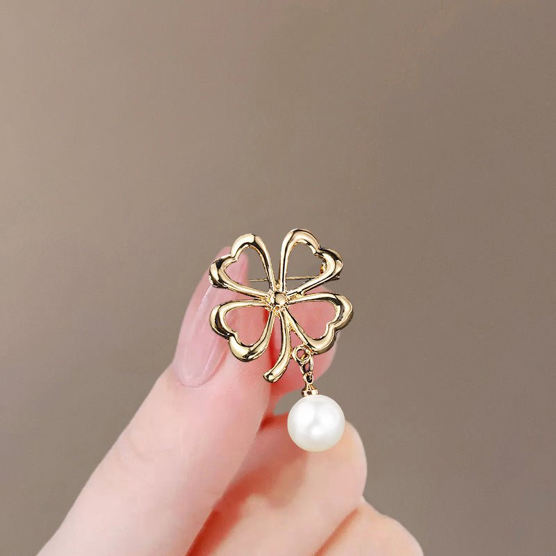 New Alloy Brooch – High - End Niche Corsage Pin for Suits & Coats - Elysian Bijoux