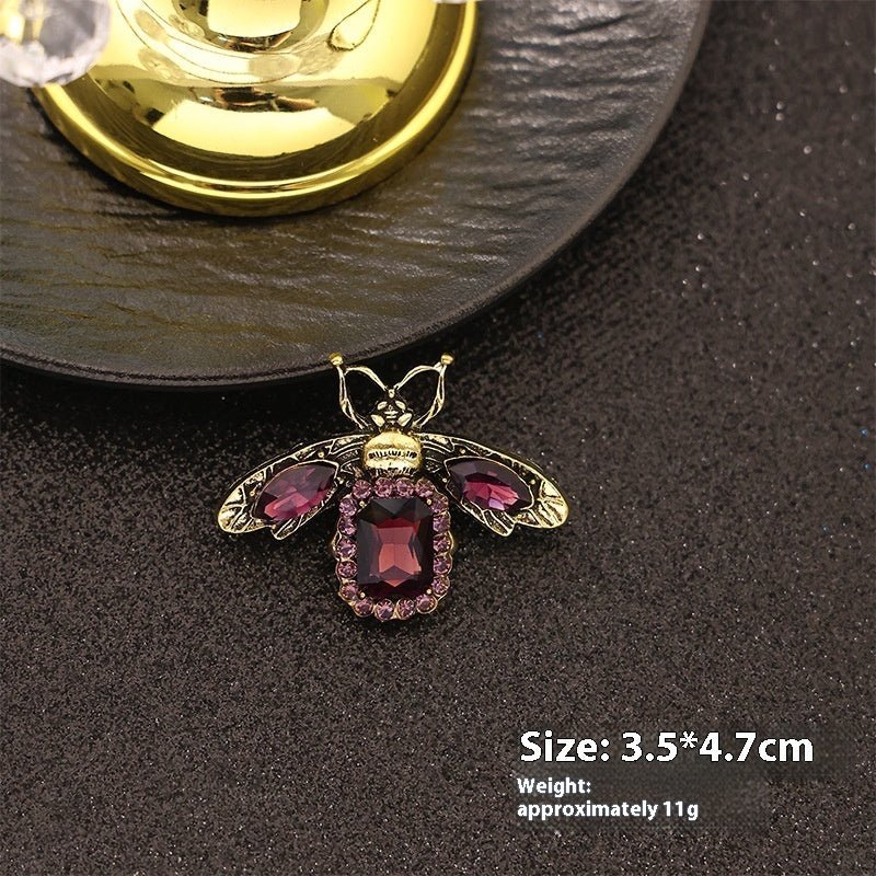 New Alloy Brooch – High - End Niche Corsage Pin for Suits & Coats - Elysian Bijoux
