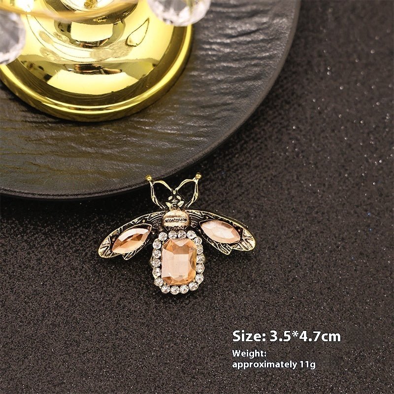 New Alloy Brooch – High - End Niche Corsage Pin for Suits & Coats - Elysian Bijoux