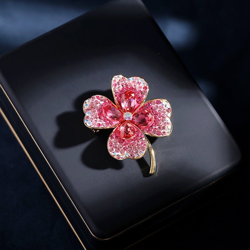 New Alloy Brooch – High - End Niche Corsage Pin for Suits & Coats - Elysian Bijoux