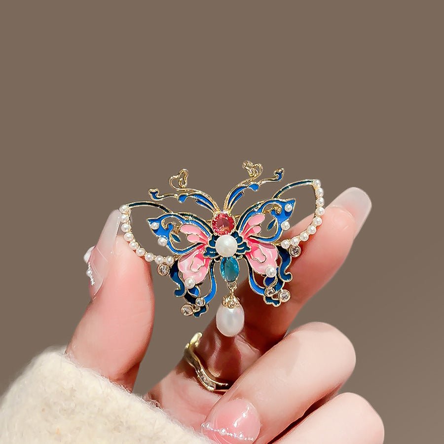 New Alloy Brooch – High - End Niche Corsage Pin for Suits & Coats - Elysian Bijoux