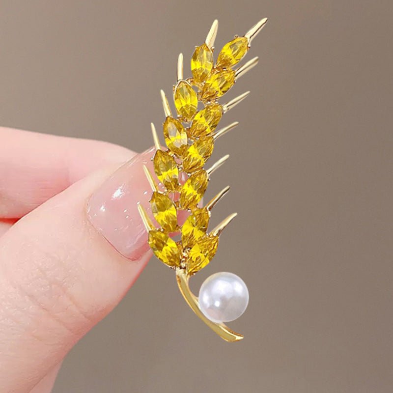New Alloy Brooch – High - End Niche Corsage Pin for Suits & Coats - Elysian Bijoux