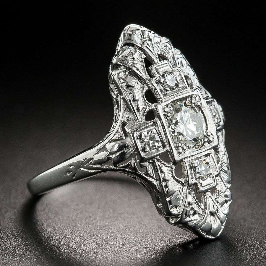 OpenLace Diamond Ring - Elysian Bijoux