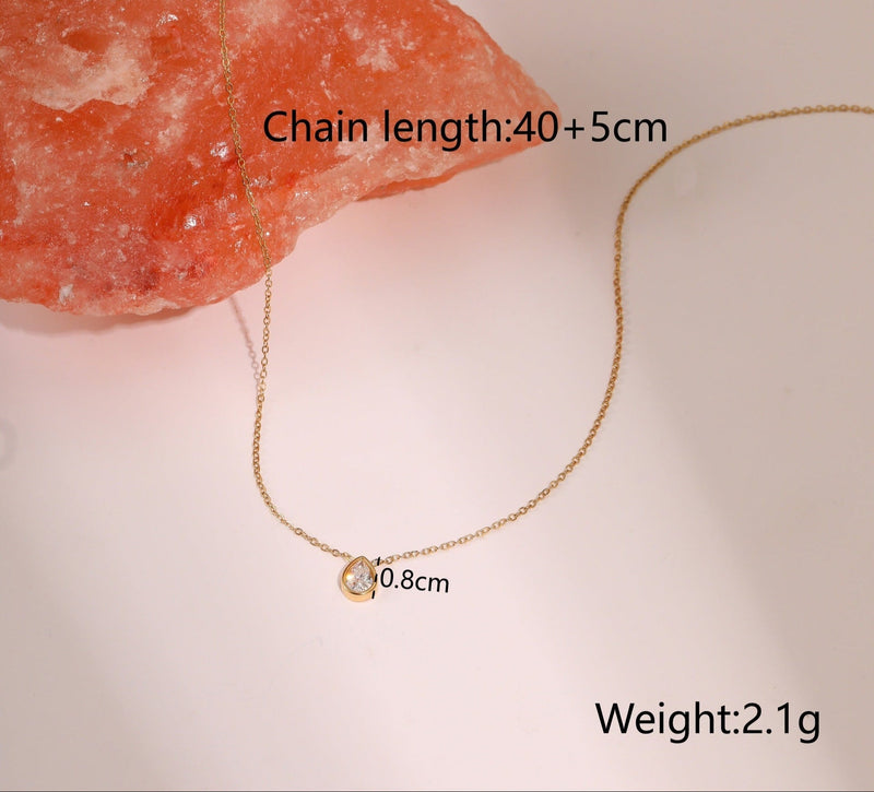 Radiance Luxe Zircon Necklace - Elysian Bijoux