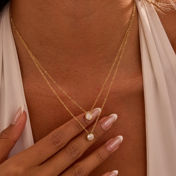 Radiance Luxe Zircon Necklace - Elysian Bijoux