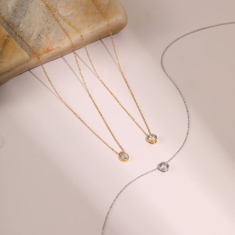 Radiance Luxe Zircon Necklace - Elysian Bijoux