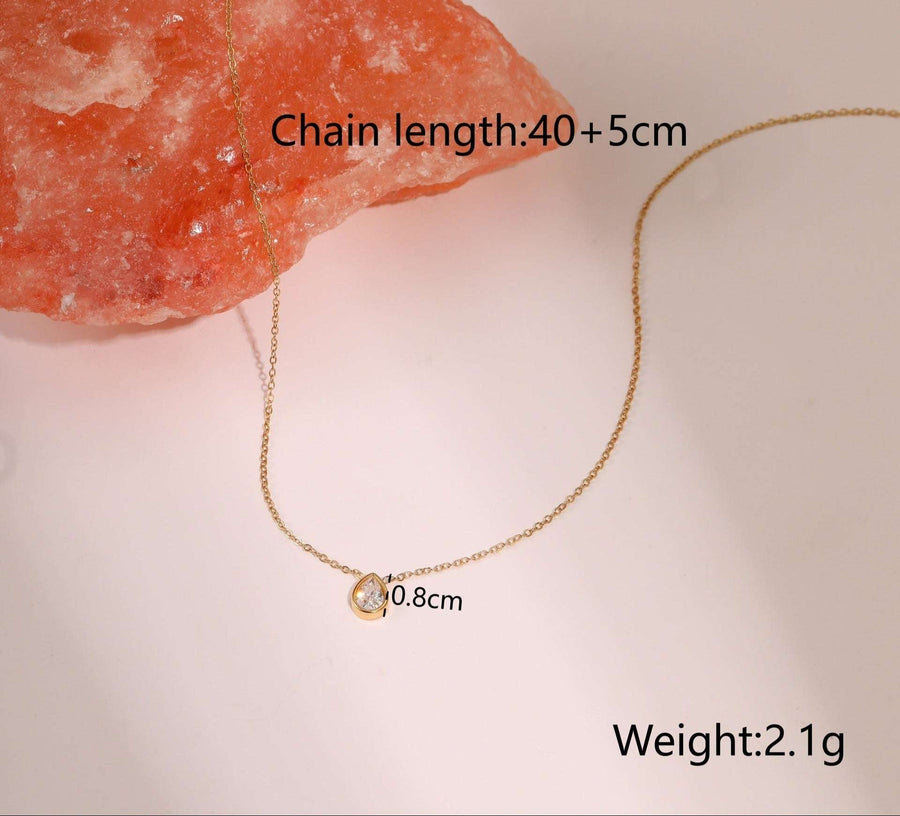 Radiance Luxe Zircon Necklace - Elysian Bijoux