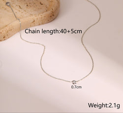 Radiance Luxe Zircon Necklace - Elysian Bijoux