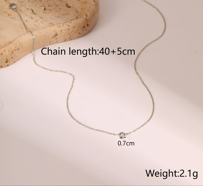 Radiance Luxe Zircon Necklace - Elysian Bijoux