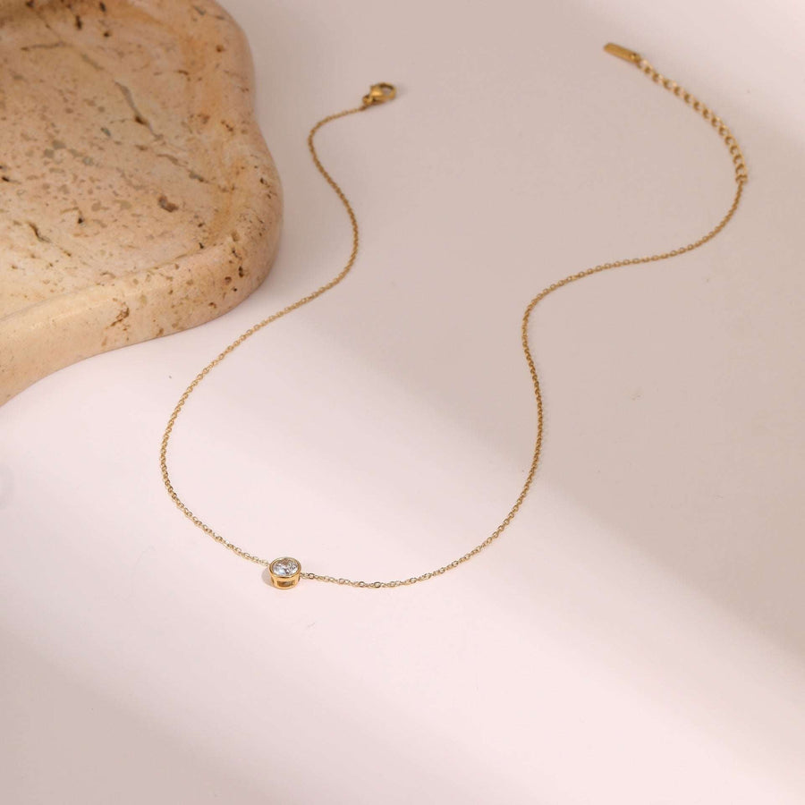 Radiance Luxe Zircon Necklace - Elysian Bijoux