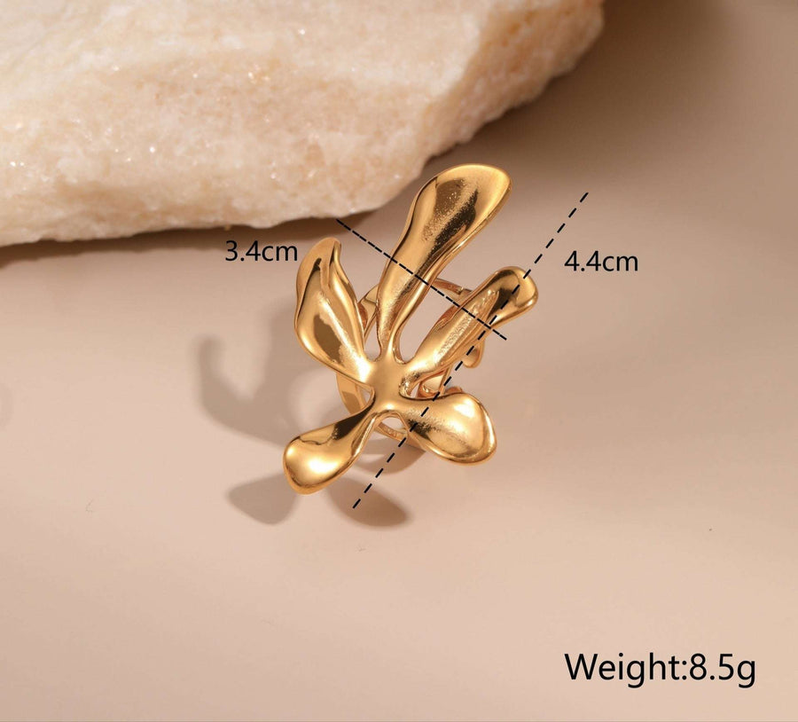 Regal Bloom Titanium Blossom Set - Elysian Bijoux