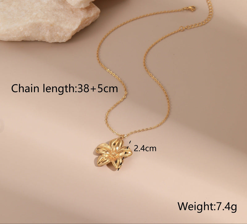 Regal Bloom Titanium Blossom Set - Elysian Bijoux