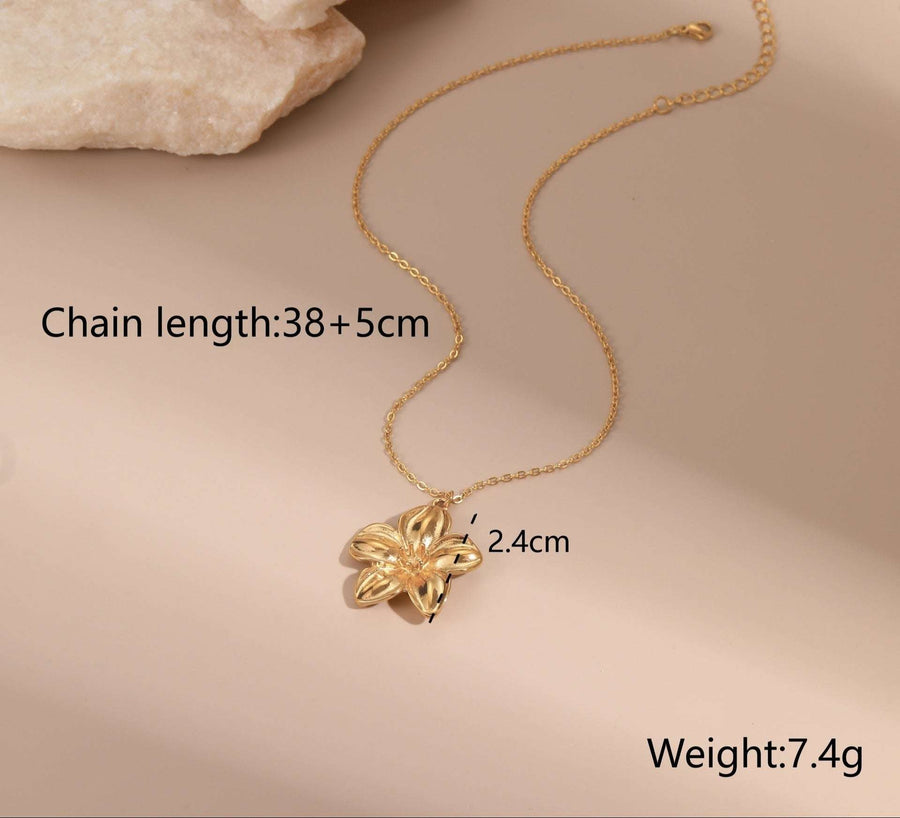 Regal Bloom Titanium Blossom Set - Elysian Bijoux