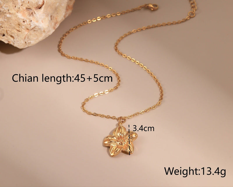 Regal Bloom Titanium Blossom Set - Elysian Bijoux
