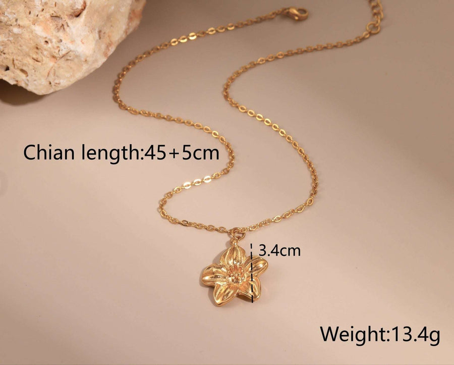 Regal Bloom Titanium Blossom Set - Elysian Bijoux